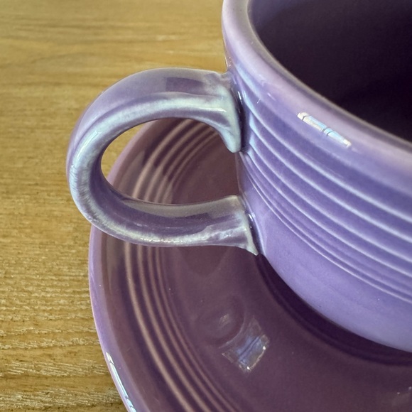 Rare Fiesta Lilac Tea Cup & Saucer - Picture 12 of 12